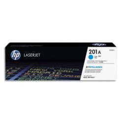 HP Toner laser cyan 201A...